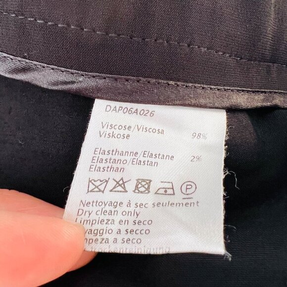 Gerard Darel Paris wide legs trouser , Black, Size XL - Picture 9 of 10